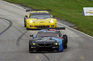 Bill Auberlen / Maxime Martin BMW Z4 GTE and Tommy Milner / Oliver Gavin Chevy Corvette C6.R