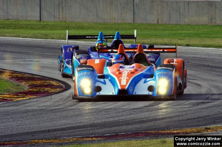 Rusty Mitchell / James French and Tristan Nuñez / Charlie Shears Oreca FLM09s