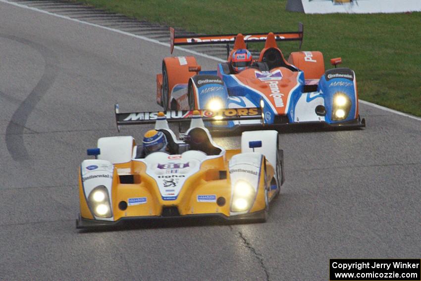 Mirco Schultis / Renger van der Zande and Rusty Mitchell / James French Oreca FLM09s