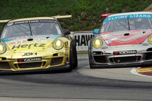 Jan Heylen / Mike Hedlund and Seth Neiman / Dion von Moltke Porsche GT3 Cups