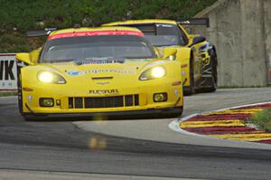 Antonio Garcia / Jan Magnussen and Tommy Milner / Oliver Gavin Chevy Corvette C6.Rs