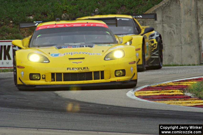 Antonio Garcia / Jan Magnussen and Tommy Milner / Oliver Gavin Chevy Corvette C6.Rs