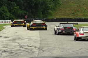 GT battle late in the race