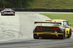 Jan Heylen / Mike Hedlund Porsche GT3 Cup, Antonio Garcia / Jan Magnussen and Tommy Milner / Oliver Gavin Chevy Corvette C6.Rs