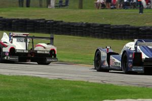 Klaus Graf / Lucas Luhr HPD ARX-03a Honda and Chris McMurry / Tony Burgess Lola B12/60 Mazda