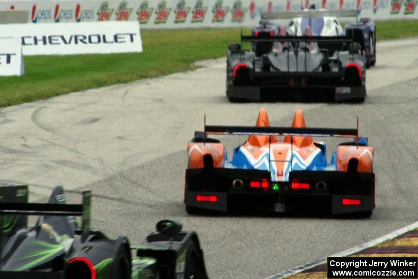 Prototypes battle late in the race