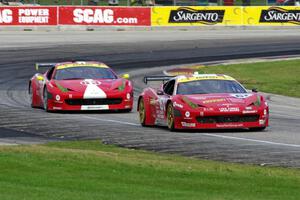 Jeff Segal / Ken Wilden and Alessandro Balzan / Leh Keen Ferrari F458 Italias