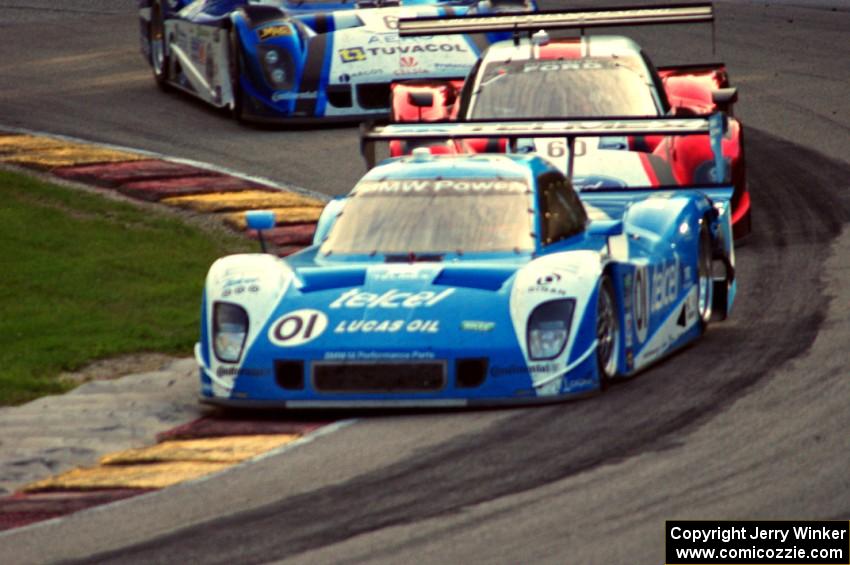 Scott Pruett / Memo Rojas, John Pew / Oswaldo Negri and Justin Wilson / Gustavo Yacamán Riley XXVI/Fords