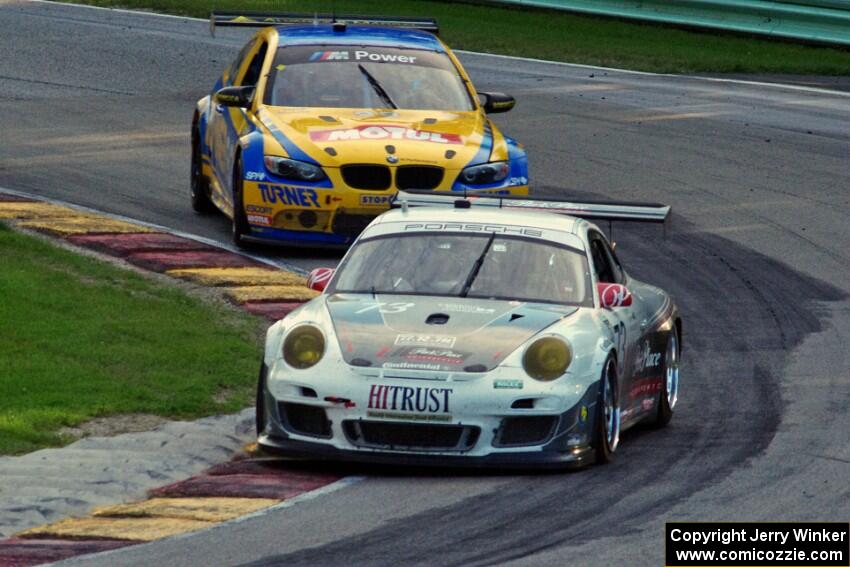 Patrick Lindsey / Patrick Long Porsche GT3 Cup and Maxime Martin / Michael Marsal BMW M3