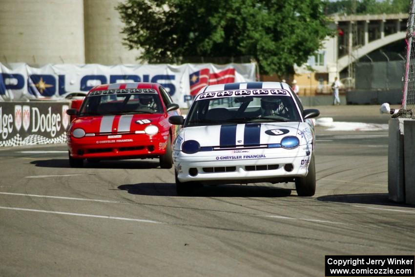 Shane Metzger's and Greg Featherstone's Dodge Neon ACRs