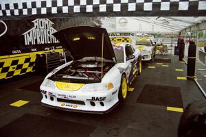 Terry Borcheller's and Ron Johnson's Ford Saleen Mustangs