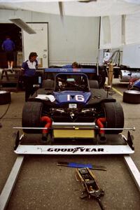 James Weaver / Butch Leitzinger Riley & Scott Mk. III/Ford in the paddock