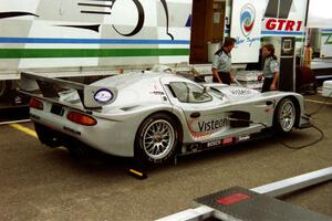 Doc Bundy / Johnny O'Connell Panoz GTR-1/Ford in the paddock