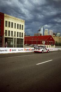 Peter Cunningham / Brian Simo BMW M3 heads down the back stretch