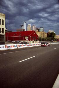 Peter Cunningham / Brian Simo BMW M3 heads down the back stretch