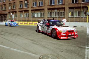 Peter Cunningham / Brian Simo BMW M3 and Darren Law / Danny Marshall Porsche 911 Carrera RSR