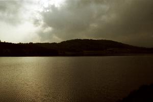 A view of lake just outside of Wellsboro, PA.