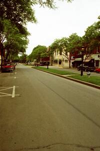 A view of Main Street of Wellsboro, PA.