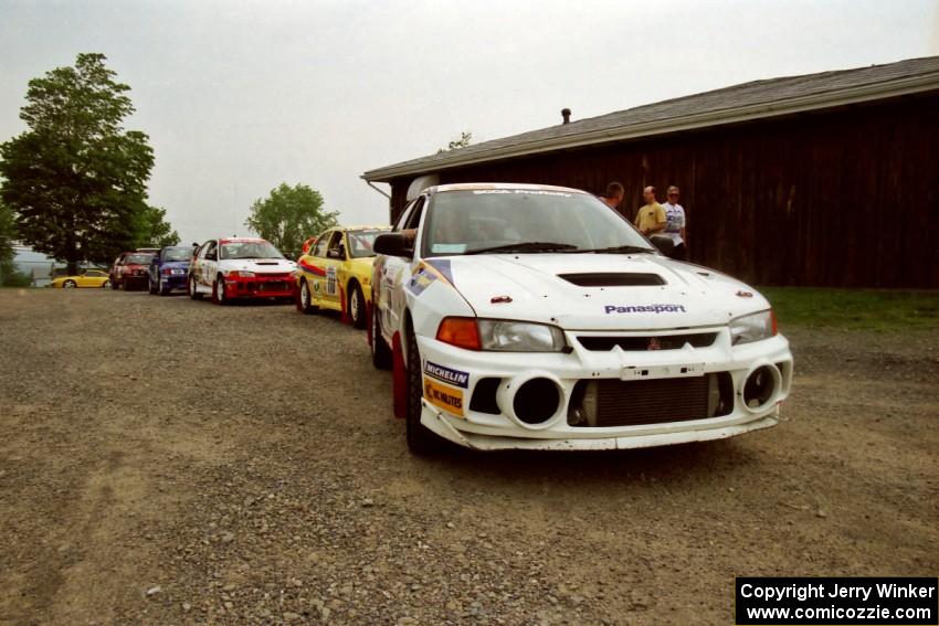 TAD Racing was servicing four cars for the weekend.