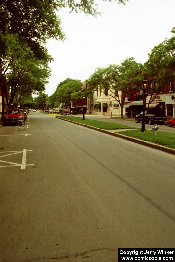 A view of Main Street of Wellsboro, PA.