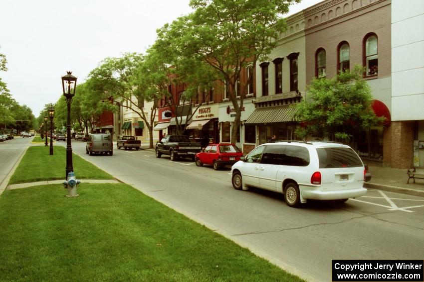 A view of Main Street of Wellsboro, PA.