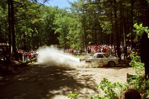 John Daubenmier / Stan Rosen Chevy S-10 at the Asaph Campground spectator location on SS4, Phasa.