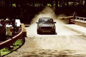 Jerry Sweet / Stuart Spark SAAB 99EMS at the Asaph Campground spectator location on SS4, Phasa.