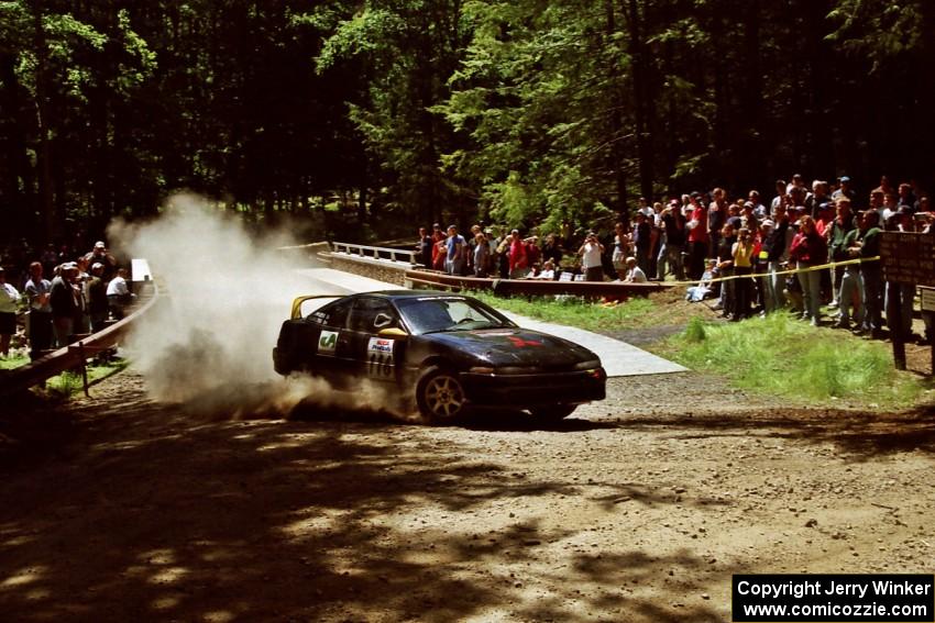 Tom Lawless / Brendan Lawless Mitsubishi Eclipse at the Asaph Campground spectator location on SS4, Phasa.