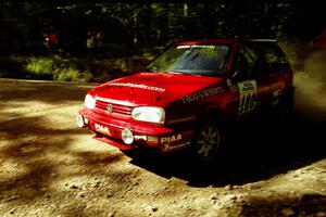 Chris Havas / Éric Tremblay VW Golf on SS5, Colton Stock.