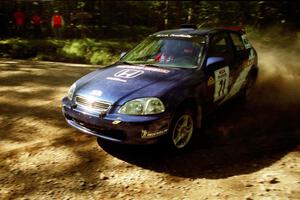 Bryan Hourt / Tom Tighe Honda Civic on SS5, Colton Stock.