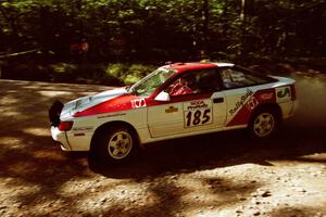 Jon Bogert / Daphne Bogert Toyota Celica All-Trac on SS5, Colton Stock.