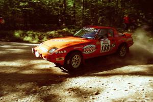 Andrew Havas / Scott Slingerland Mazda RX-7 on SS5, Colton Stock.