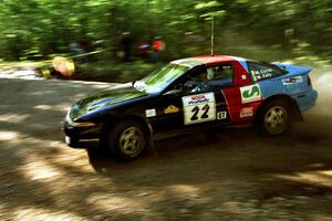 Michael Curran / Mike Kelly Mitsubishi Eclipse GSX on SS5, Colton Stock.