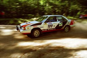 James Frandsen / Jeff Williams Audi 200 Quattro on SS5, Colton Stock.