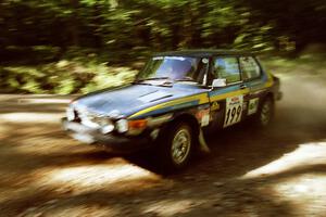 Mike White / Marc Goldfarb SAAB 99GLI on SS5, Colton Stock.