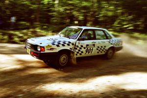 Gerry Brinkman / Will Sekella Audi 4000 Quattro on SS5, Colton Stock.