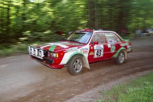 Dick Casey / Carlos Arrieta, Sr. Audi 4000 Quattro on SS5, Colton Stock.