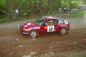 Charles Sherrill / Mark Rea Honda CRX Si on SS5, Colton Stock.