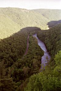 View of the Grand Canyon of the East in Pennsylvania