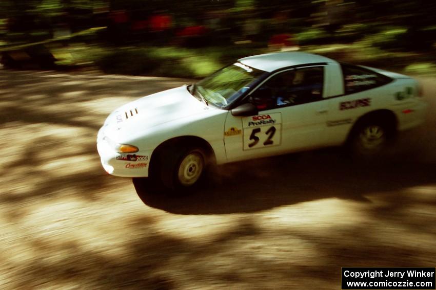 Doug Shepherd / Pete Gladysz Mitsubishi Eclipse on SS5, Colton Stock.