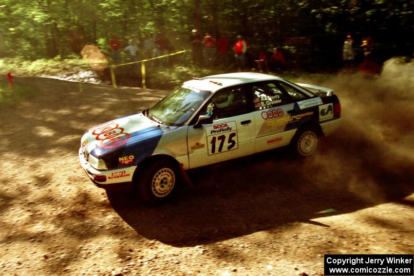 Alex Erisoty / Ben Greisler Audi 90 Quattro on SS5, Colton Stock.