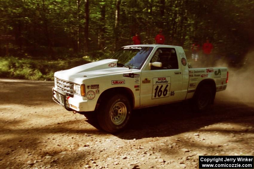 John Daubenmier / Stan Rosen Chevy S-10 on SS5, Colton Stock.