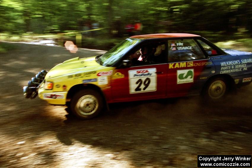 Dean Fry / Greg Usavage Subaru Legacy on SS5, Colton Stock.