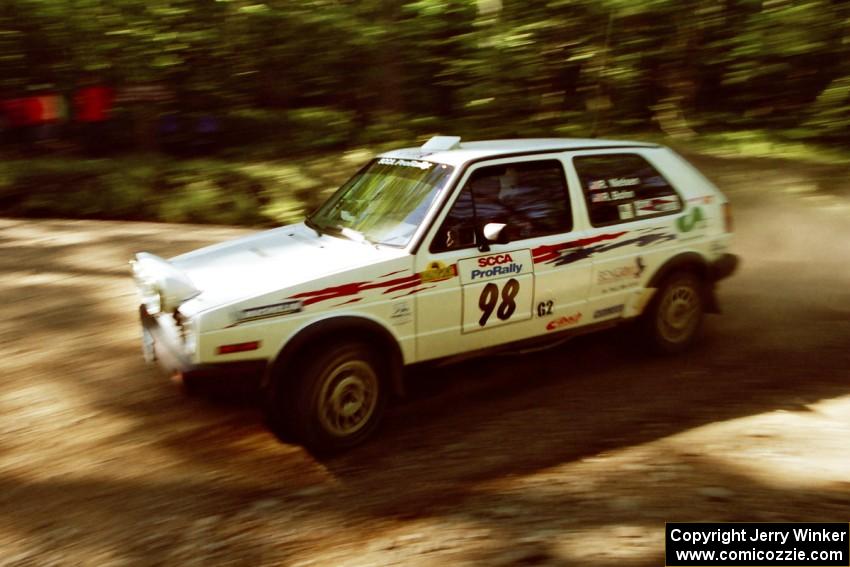 Bob Nielsen / Rob Bohn VW GTI on SS5, Colton Stock.