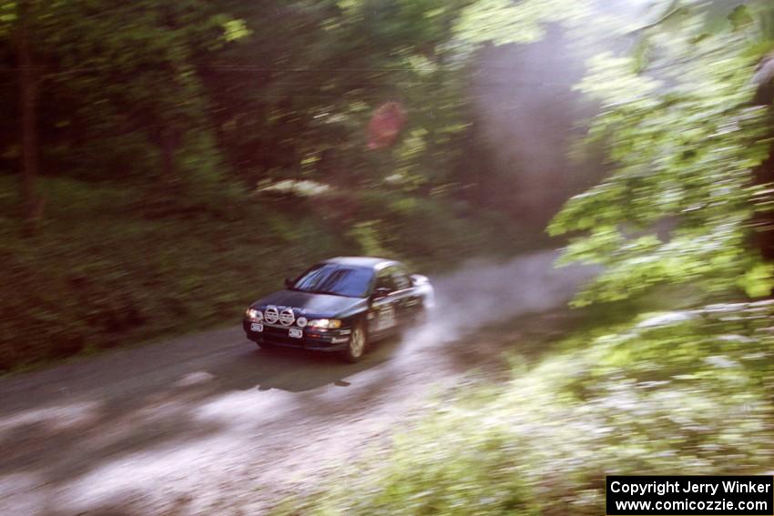 Don Kennedy / Keith Kennedy Subaru Impreza on SS5, Colton Stock.