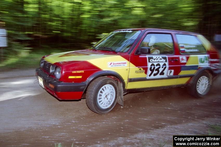 Dmitri Kishkarev / Elena Roumiantsev VW GTI on SS5, Colton Stock.