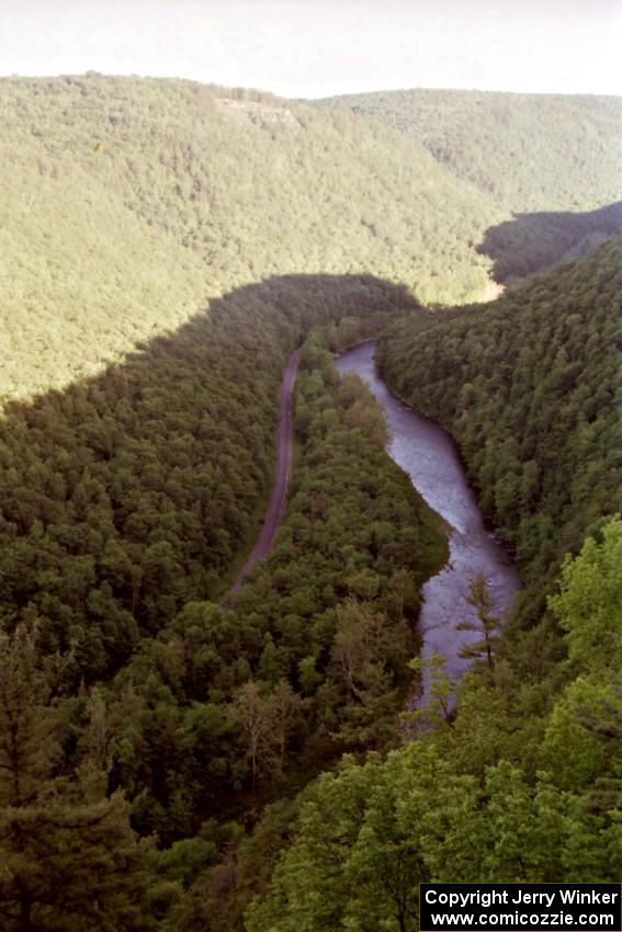 View of the Grand Canyon of the East in Pennsylvania