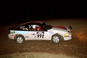 Bruce Perry / Phil Barnes Eagle Talon at the first hairpin on SS8, Rim Stock.