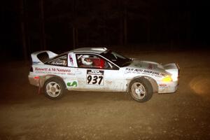 Patrick Farrell / Gerry O'Leary Eagle Talon at the first hairpin on SS8, Rim Stock.