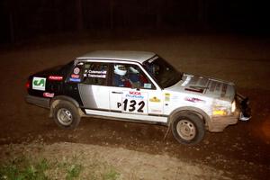 William Tremmel / Peter Coleman VW Jetta GL at the first hairpin on SS8, Rim Stock.